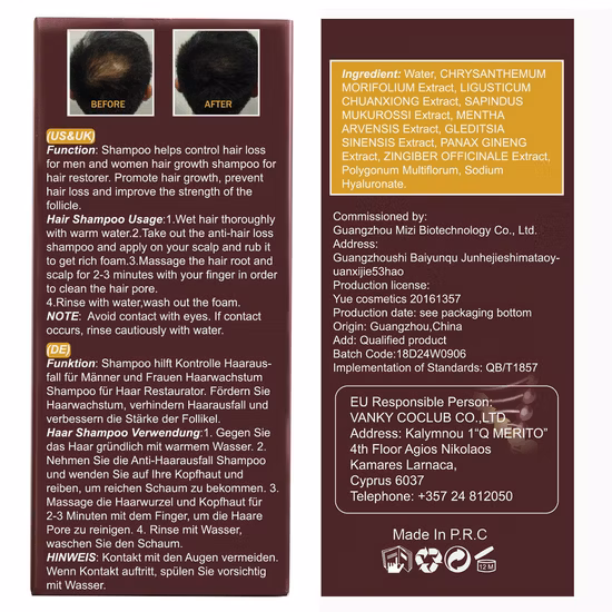 Ingwer-Shampoo Anti